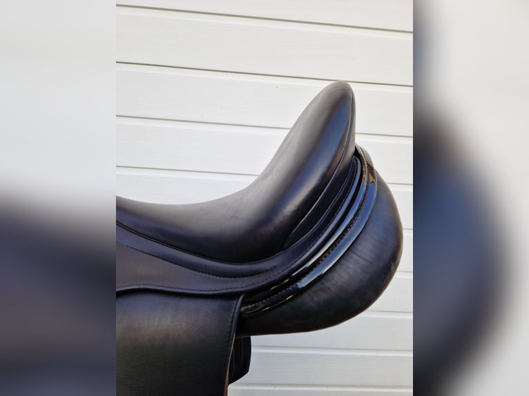 ErrePlus Adelinde Dressursattel 17 Zoll mit Lack, NEUw.