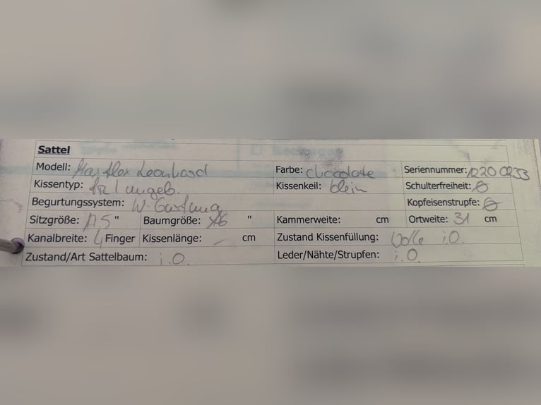 Maxflex Dressursattel Leonard Premium Edition (neuwertig)