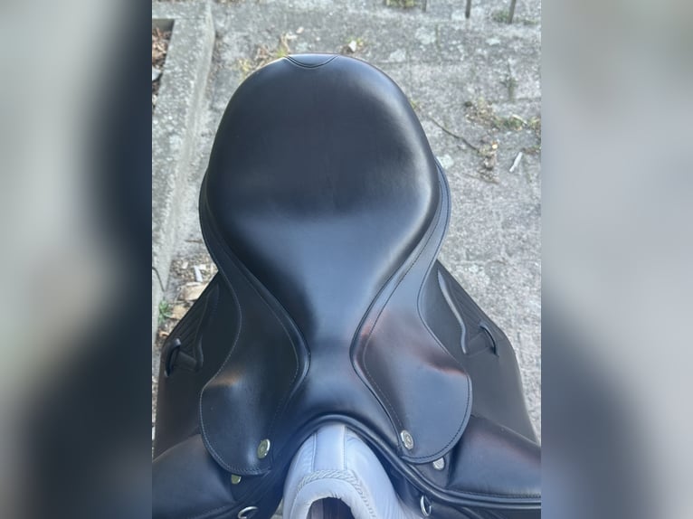 Neuwertigen Sattel Prestige Melody 17“/33 Klett D+1 CPS Monoblatt
