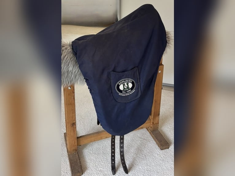 Schleese Flamenco Dressursattel – 18 Zoll – Havannabraun – wenig genutzt