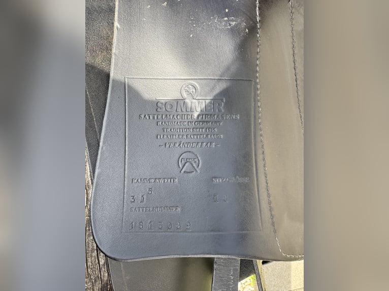 Sommer Opus 1 Dressursattel / 18 Zoll / Verkürzte Auflagefläche