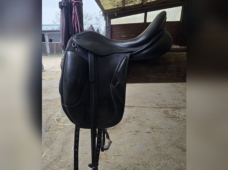 Toller PDS Dressursattel Carl Hester Aberdeen 17,5 Zoll Monoblatt 