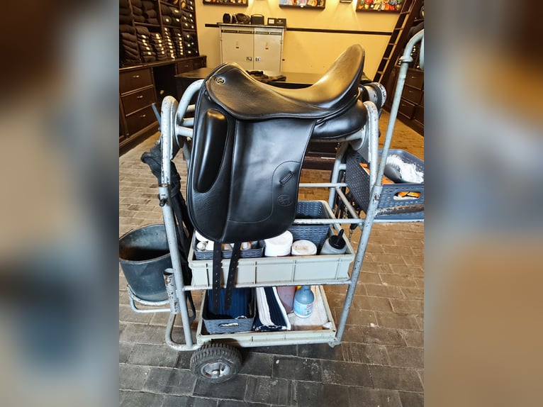 Wenig gebrauchter Hennig Maßsattel – Dressursattel ASP (2024)