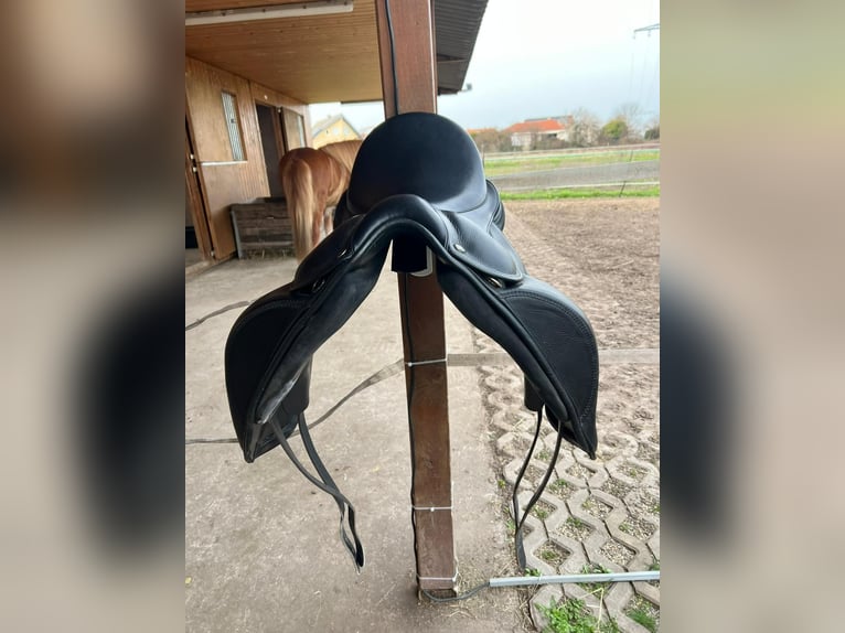 Blómatún Eldgæes 18 Zoll Latex Islandpferdesattel