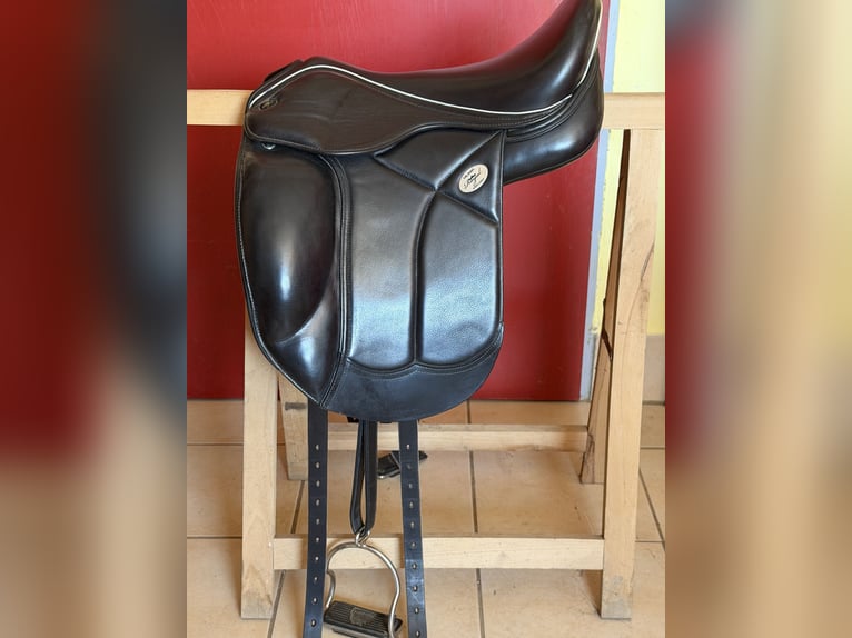 Hilbar Exklusiv De Luxe Anatomic Sattel, 17,5 Zoll