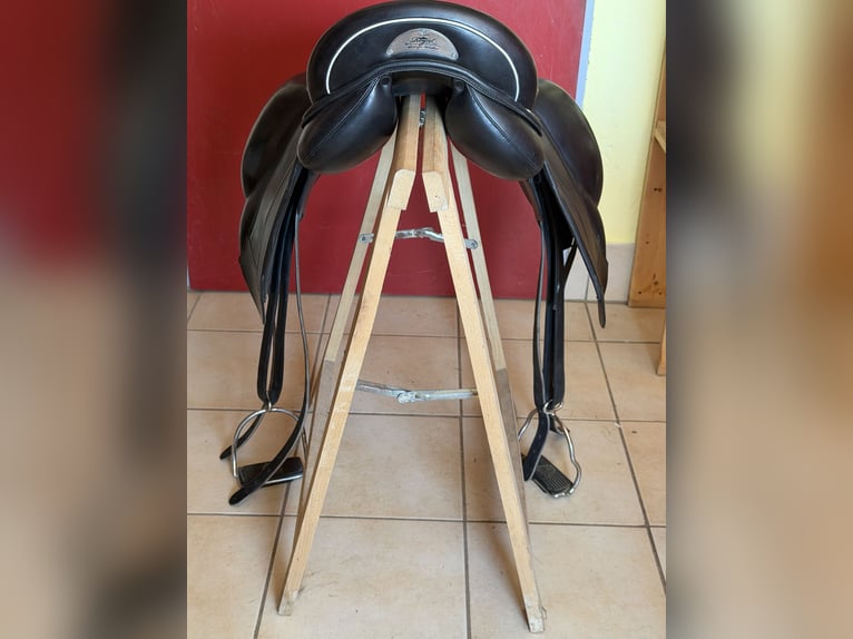 Hilbar Exklusiv De Luxe Anatomic Sattel, 17,5 Zoll