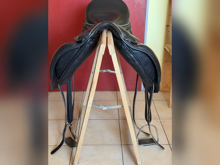 Hilbar Exklusiv De Luxe Anatomic Sattel, 17,5 Zoll