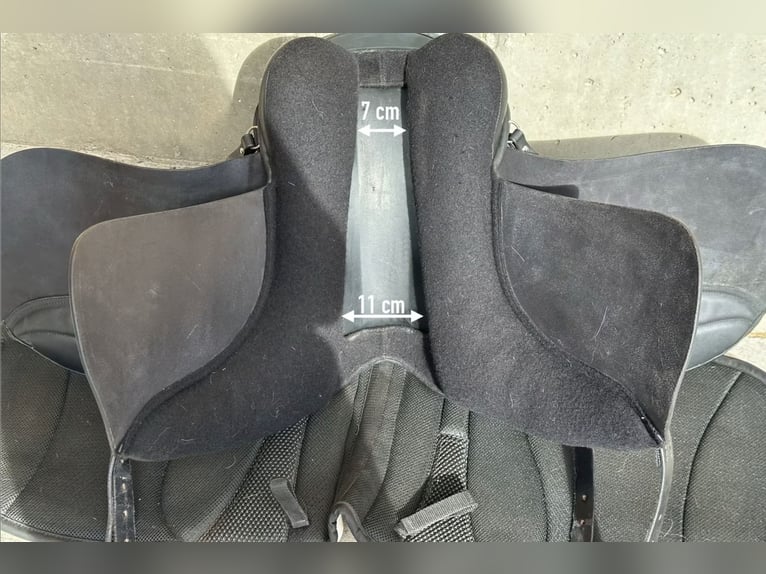 Kurzer Islandpferdesattel 40 cm,  17“ KW 34 Probeversand — Für breite Isländer — Töltsattel 