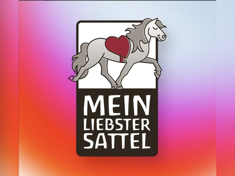 Kurzer Islandpferdesattel 40 cm,  17“ KW 34 Probeversand — Für breite Isländer — Töltsattel 