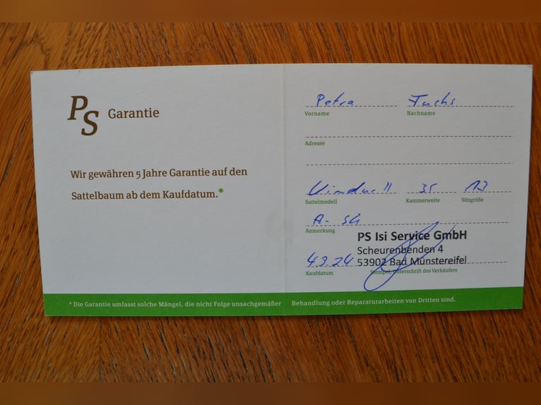 PS-Sattel Vindur zu verkaufen