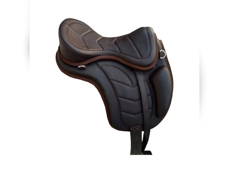 Shetty Sattel - Leder Farbe braun