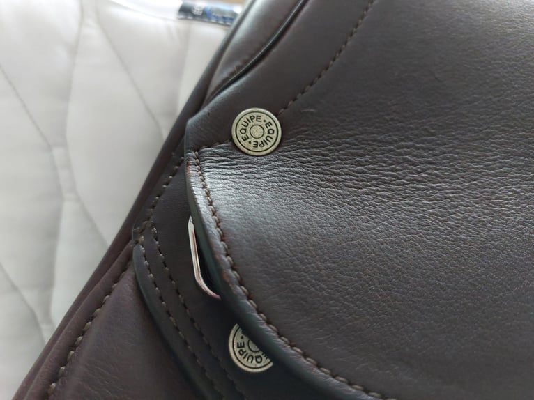 Springsattel 14,5 Equipe Rarity Grip Kissenlänge 38 cm Ponysattel TOP ZUSTAND