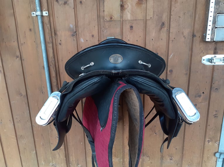 Deuber Barock Sattel schwarz