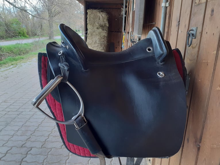 Deuber Barock Sattel schwarz