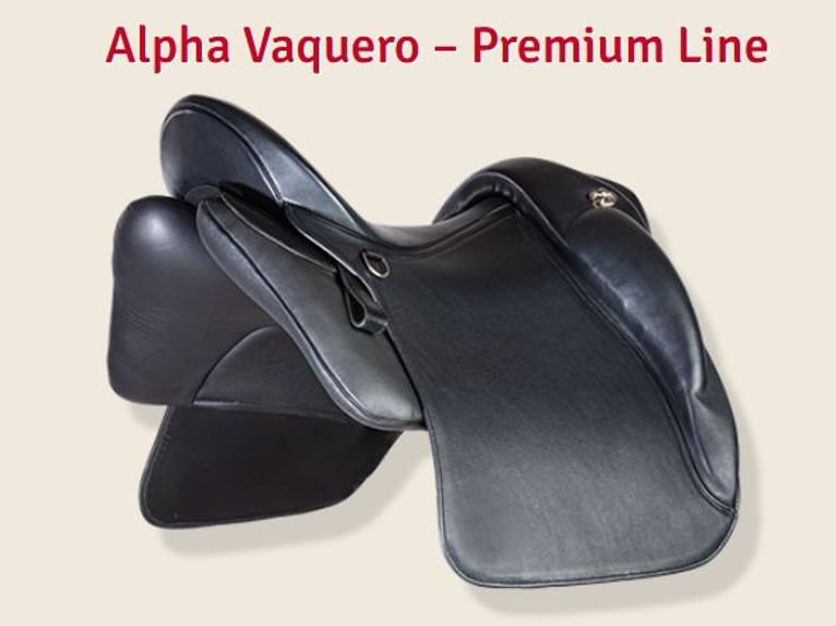 Iberosattel Alpha Vaquero schwarz
