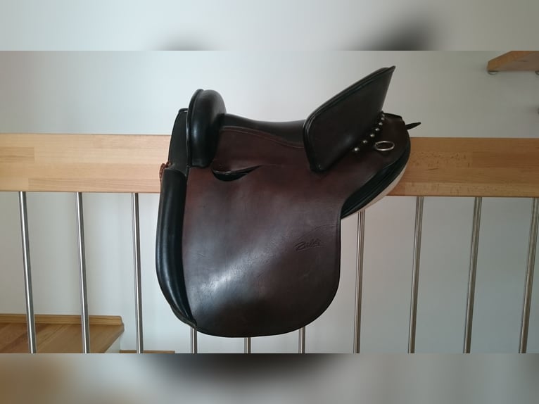 Zaldi mixta braun-schwarz Glattleder