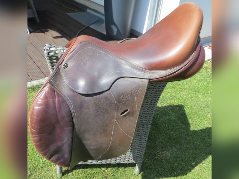 Brauner Springsattel Seabis Arona pro 17" Kammer M