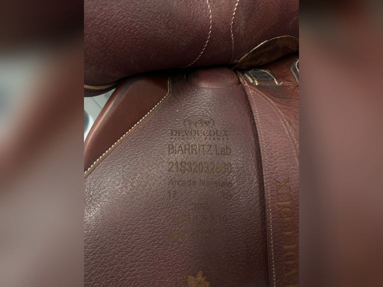 Devoucoux Springsattel inkl. Leder Sattelgurt