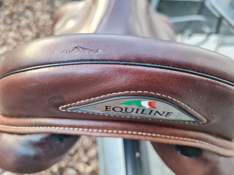 Equiline Nick Skelton Springsattel Braun 17/31