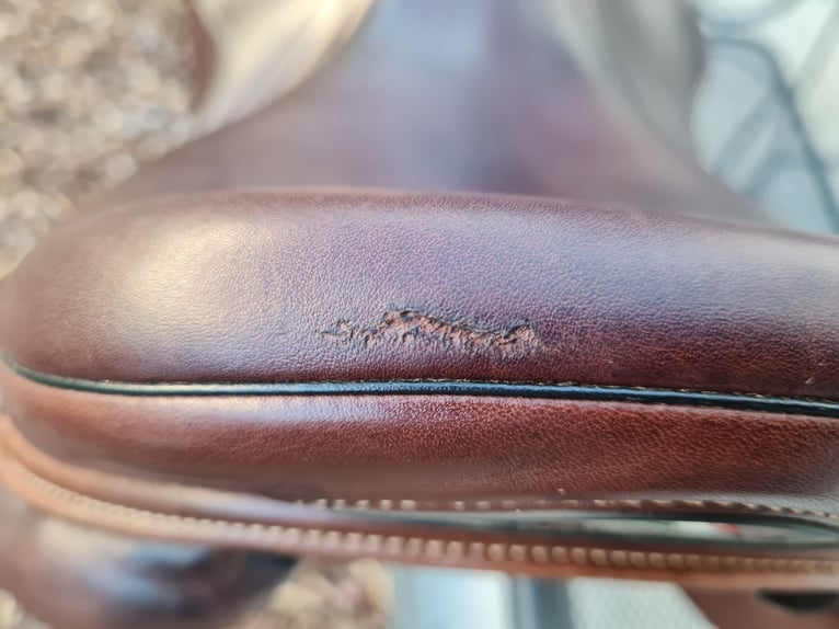Equiline Nick Skelton Springsattel Braun 17/31