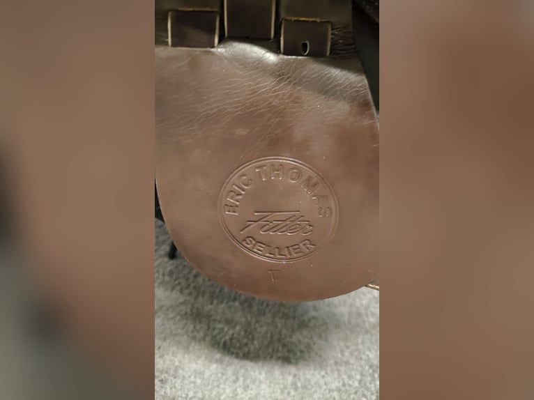 Eric Thomas Fitter 17 Zoll Springsattel braun