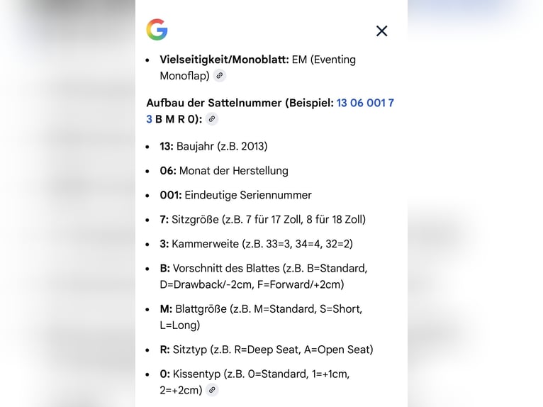 Erreplus eventing mono Springsattel/ Vielseitigkeit