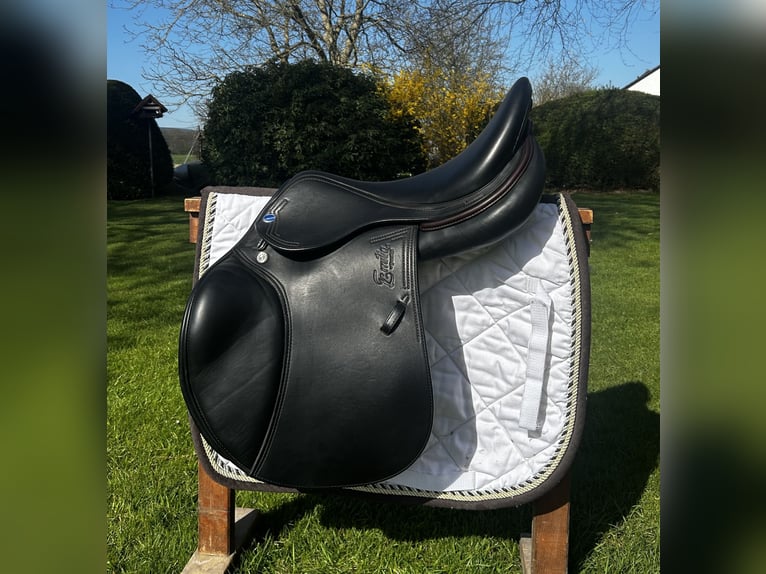 Euroriding Springsattel Emilio 17/33 Tiefsitz D schwarz