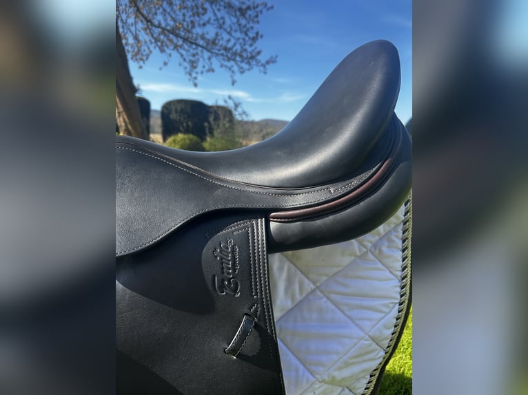 Euroriding Springsattel Emilio 17/33 Tiefsitz D schwarz