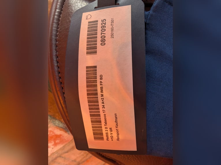 Prestige Springsattel Paris 2 D Tabacco