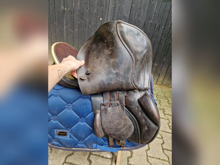 Prestige Venezia springsattel 17 zoll 32 er kammer braun 