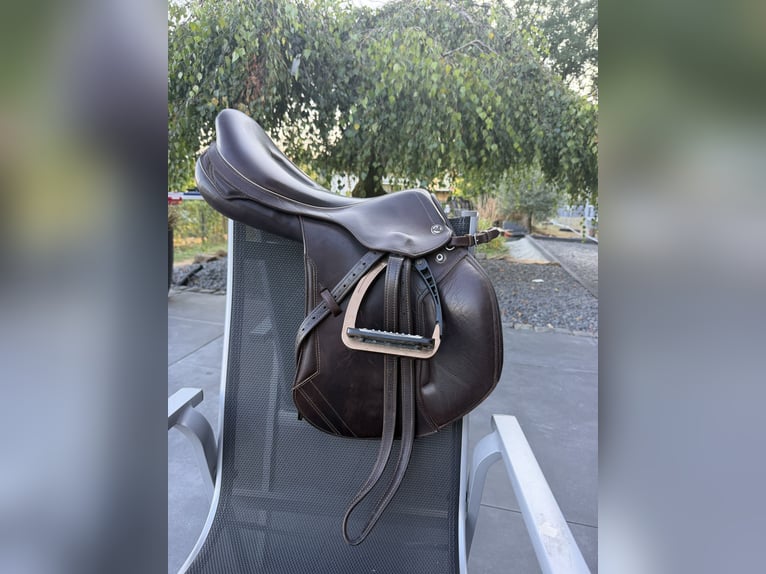 Prestige X-Breath Champion Springsattel – Tabacco/Braun – 18/33