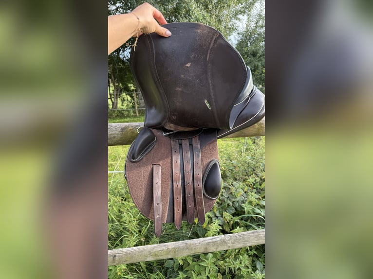 Sommer Springsattel dunkelbraun 