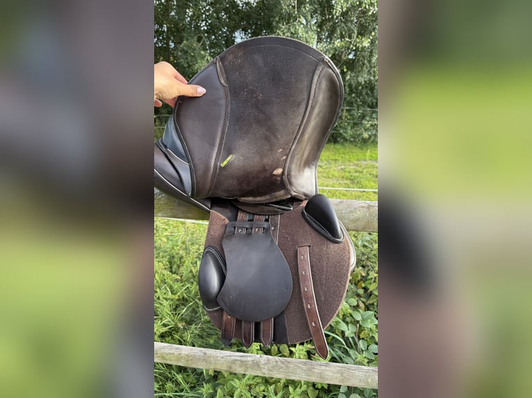 Sommer Springsattel dunkelbraun 