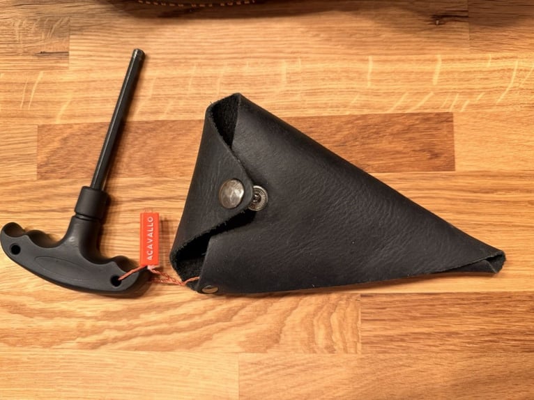 Springsattel Avavallo Veneziano 17 Zoll Braun Leder, sehr guter Zustand