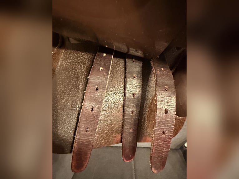 Springsattel Avavallo Veneziano 17 Zoll Braun Leder, sehr guter Zustand