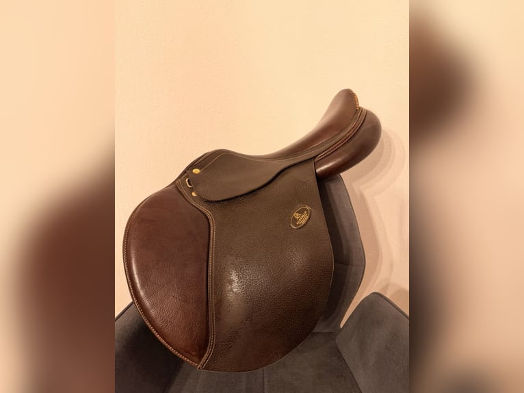 Springsattel Avavallo Veneziano 17 Zoll Braun Leder, sehr guter Zustand