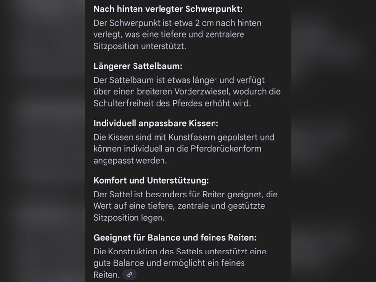 Springsattel JD Erreplus 17 / 33 schwarz