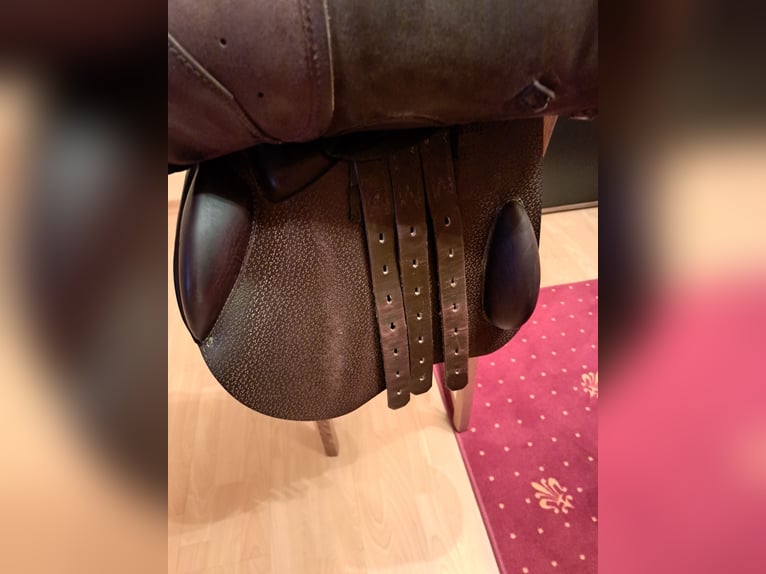 Springsattel Prestige X-Michel Robert 18/32 tabacco