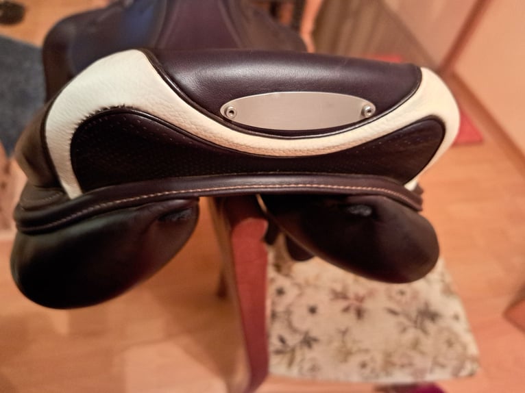 Springsattel Prestige X-Michel Robert 18/32 tabacco