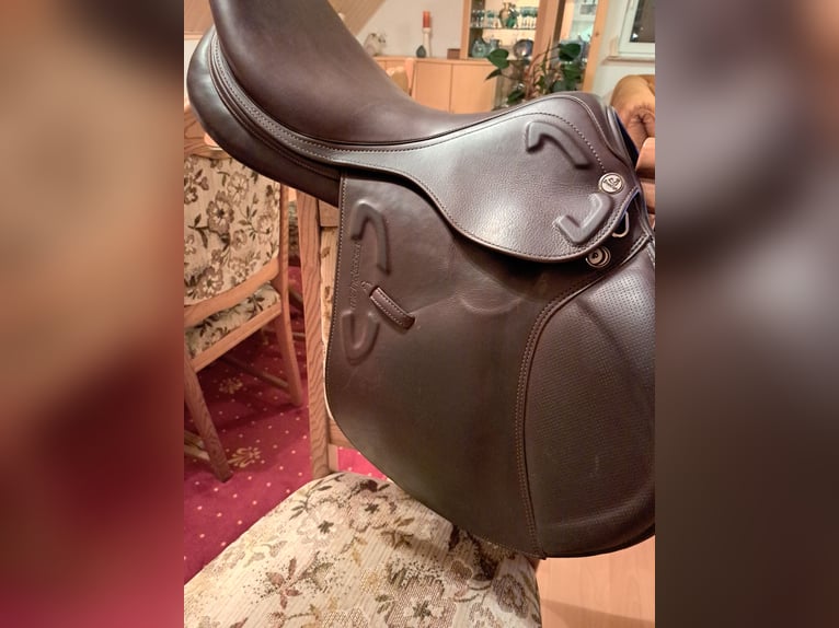 Springsattel Prestige X-Michel Robert 18/32 tabacco