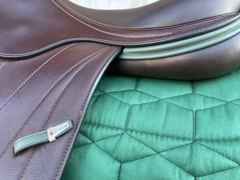 Springsattel Selleria Equipe EK 26 Spezial in braun, 17,5 Zoll