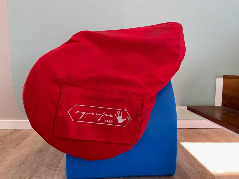 Springsattel Selleria Equipe EK 26 Spezial in braun, 17,5 Zoll