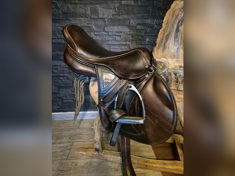 Springsattel VS Sattel 17.5 Monoblatt braun