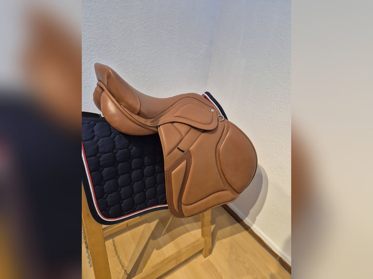 Super bequemer Springsattel in wunderschöner Cognac-Farbe!