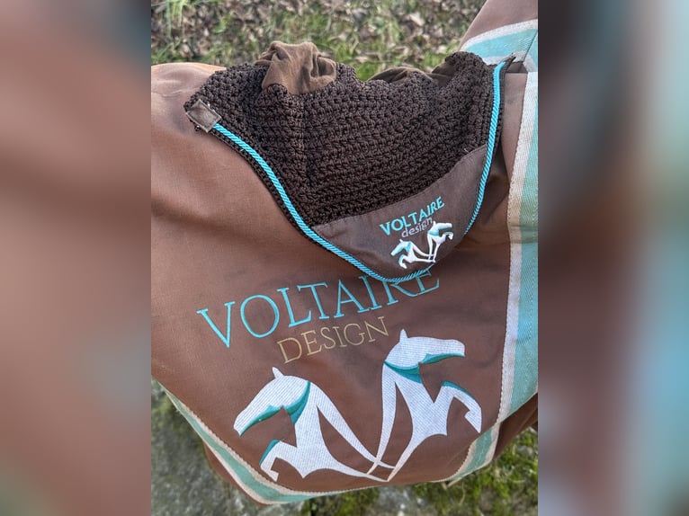 Voltaire Springsattel (18,5 Zoll) dunkelbraun + Zubehör