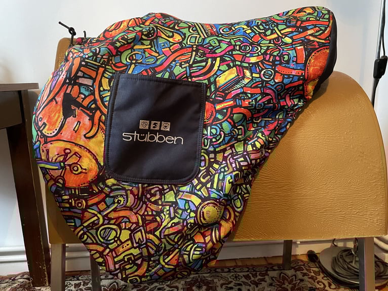 VS Gelände-Springsattel Stübben Zaria Optimum schwarz 17,5