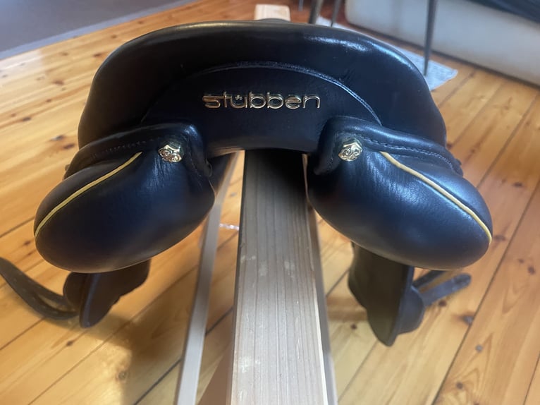 VS Gelände-Springsattel Stübben Zaria Optimum schwarz 17,5