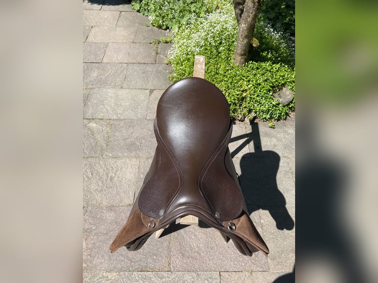 Damen Vielseitigkeitsattel von Jorge Canvas, Modell onyx
