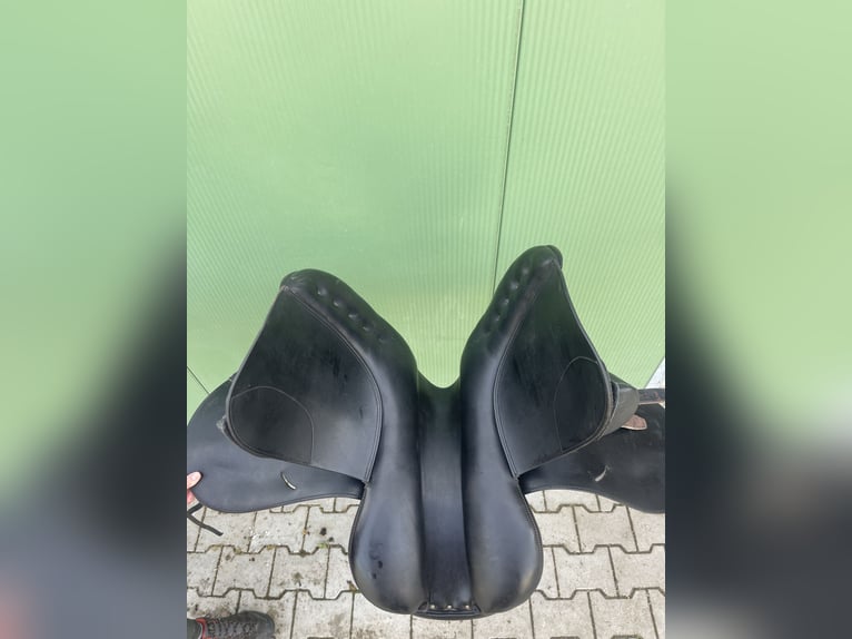 Euroriding Vielseitigkeitssattel - Schwerpunkt Springen, schwarz