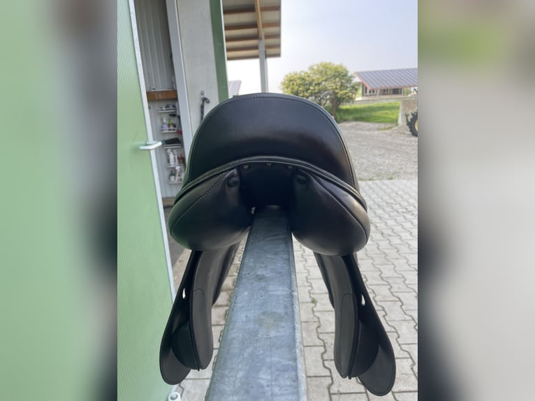 Euroriding Vielseitigkeitssattel - Schwerpunkt Springen, schwarz
